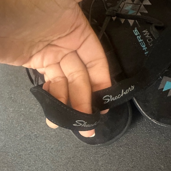 Skechers Black Sandals - Picture 3 of 6